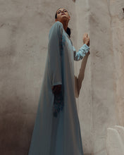 Load image into Gallery viewer, Blue Garden Dress in Powder Blue