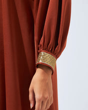 Load image into Gallery viewer, Heritage Dress with Embroidered Neckline
