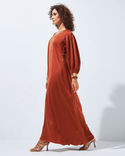 Load image into Gallery viewer, Heritage Dress with Embroidered Neckline
