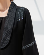 Load image into Gallery viewer, Jacket Collar Abaya
