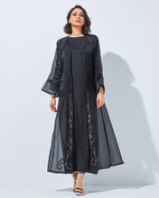 Load image into Gallery viewer, Sheer Festive Abaya
